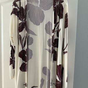 Soma Cool Nights Robe Harvest Floral, Size L, NWT